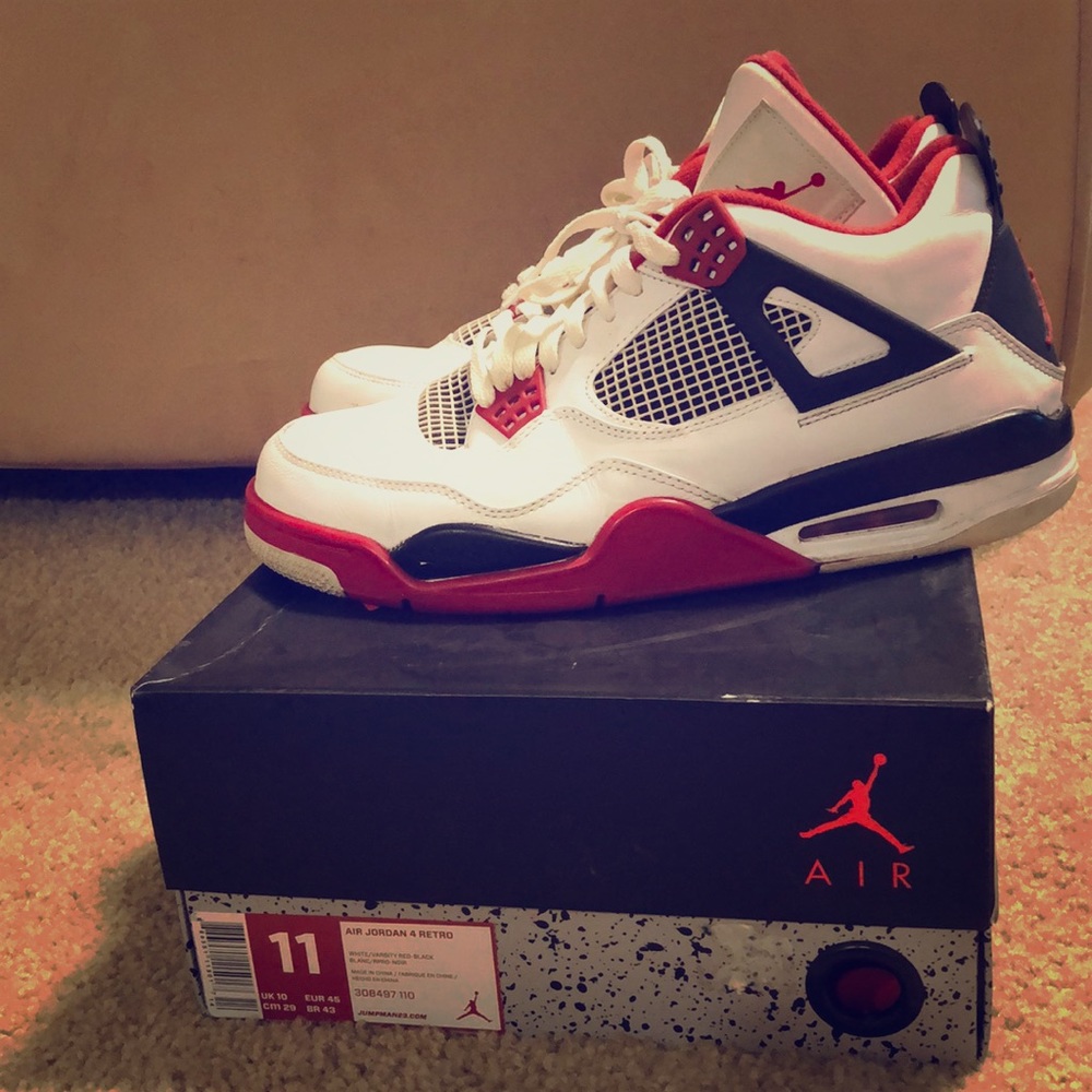 Jordan retro 4’s